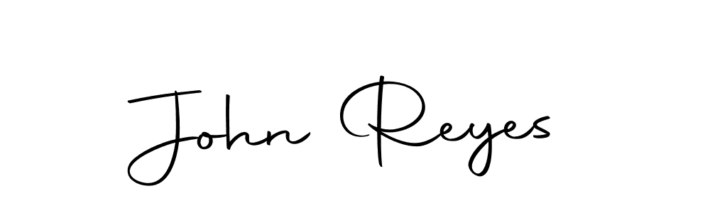 Design your own signature with our free online signature maker. With this signature software, you can create a handwritten (Autography-DOLnW) signature for name John Reyes. John Reyes signature style 10 images and pictures png