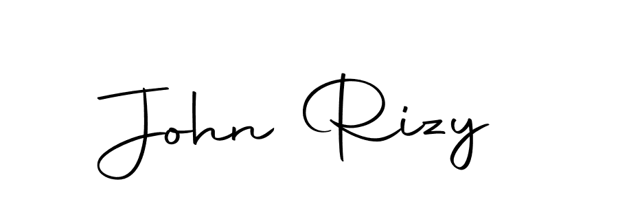 Design your own signature with our free online signature maker. With this signature software, you can create a handwritten (Autography-DOLnW) signature for name John Rizy. John Rizy signature style 10 images and pictures png