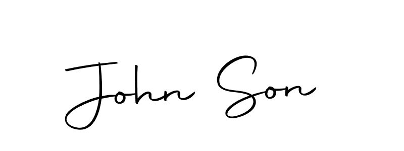 How to make John Son signature? Autography-DOLnW is a professional autograph style. Create handwritten signature for John Son name. John Son signature style 10 images and pictures png