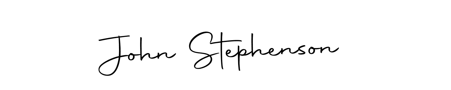 Create a beautiful signature design for name John Stephenson. With this signature (Autography-DOLnW) fonts, you can make a handwritten signature for free. John Stephenson signature style 10 images and pictures png