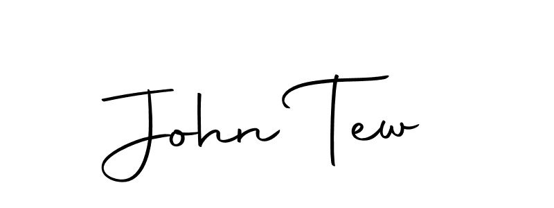 You should practise on your own different ways (Autography-DOLnW) to write your name (John Tew) in signature. don't let someone else do it for you. John Tew signature style 10 images and pictures png