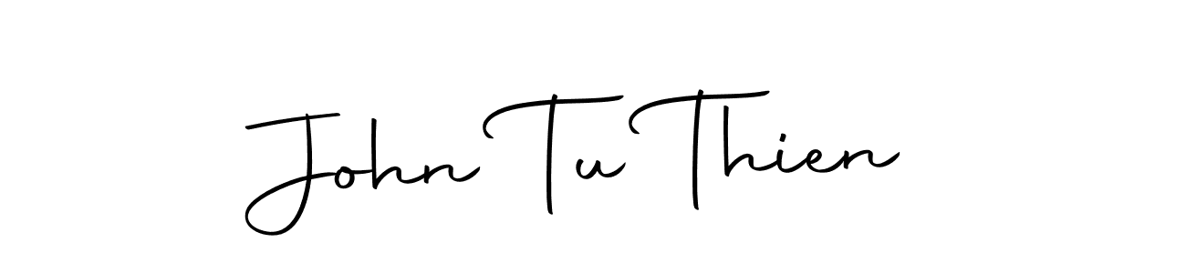 if you are searching for the best signature style for your name John Tu Thien. so please give up your signature search. here we have designed multiple signature styles  using Autography-DOLnW. John Tu Thien signature style 10 images and pictures png