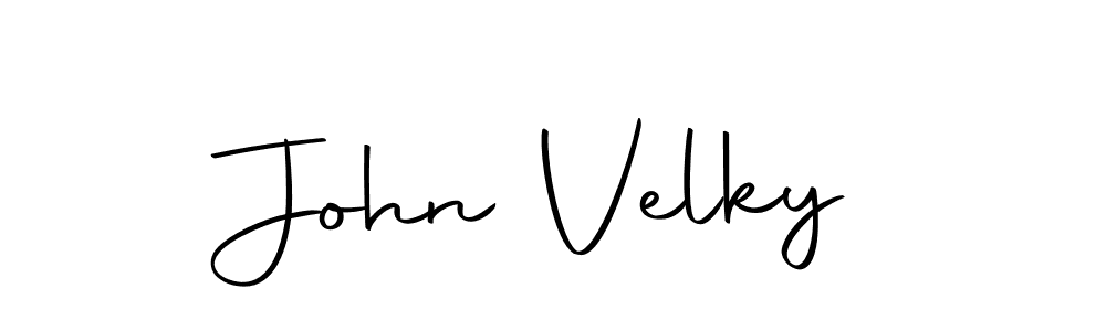 The best way (Autography-DOLnW) to make a short signature is to pick only two or three words in your name. The name John Velky include a total of six letters. For converting this name. John Velky signature style 10 images and pictures png