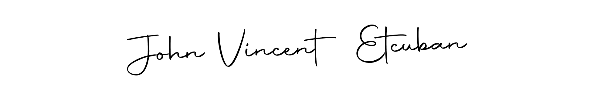 John Vincent Etcuban stylish signature style. Best Handwritten Sign (Autography-DOLnW) for my name. Handwritten Signature Collection Ideas for my name John Vincent Etcuban. John Vincent Etcuban signature style 10 images and pictures png