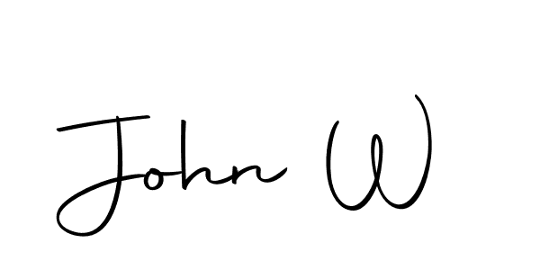 Make a beautiful signature design for name John W. With this signature (Autography-DOLnW) style, you can create a handwritten signature for free. John W signature style 10 images and pictures png