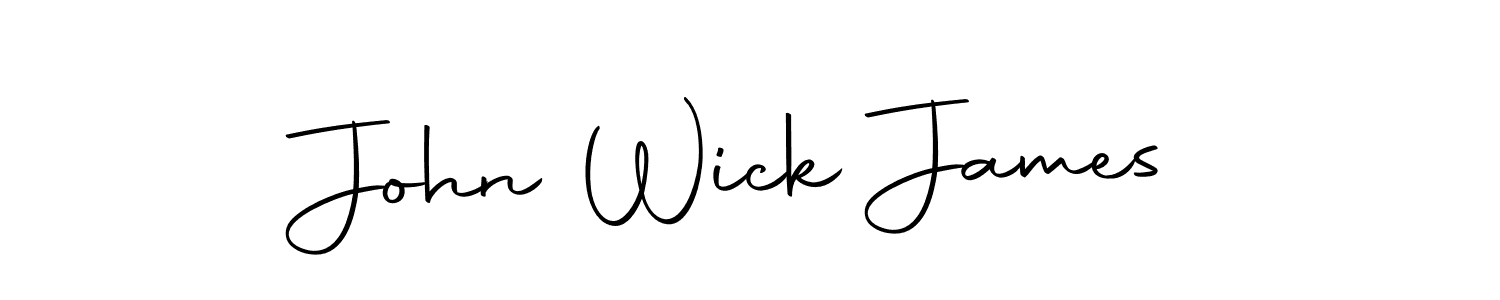Create a beautiful signature design for name John Wick James. With this signature (Autography-DOLnW) fonts, you can make a handwritten signature for free. John Wick James signature style 10 images and pictures png