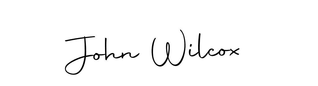 Design your own signature with our free online signature maker. With this signature software, you can create a handwritten (Autography-DOLnW) signature for name John Wilcox. John Wilcox signature style 10 images and pictures png