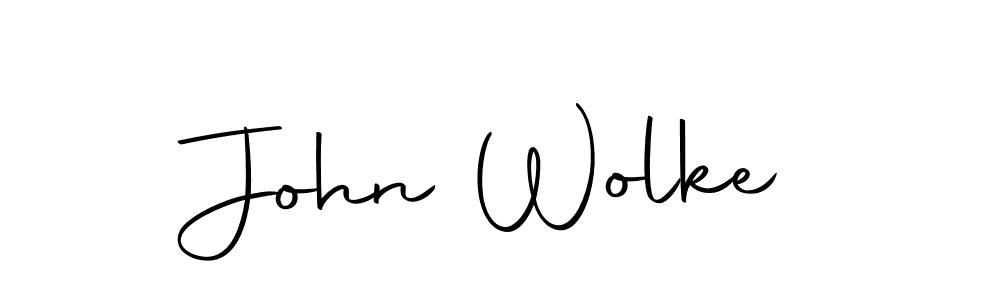 John Wolke stylish signature style. Best Handwritten Sign (Autography-DOLnW) for my name. Handwritten Signature Collection Ideas for my name John Wolke. John Wolke signature style 10 images and pictures png