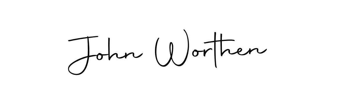 John Worthen stylish signature style. Best Handwritten Sign (Autography-DOLnW) for my name. Handwritten Signature Collection Ideas for my name John Worthen. John Worthen signature style 10 images and pictures png