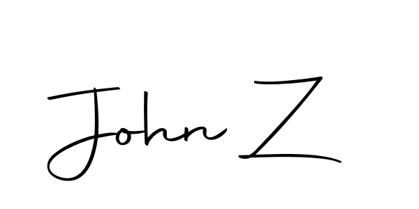 Use a signature maker to create a handwritten signature online. With this signature software, you can design (Autography-DOLnW) your own signature for name John Z. John Z signature style 10 images and pictures png