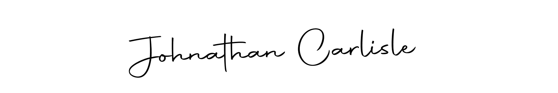Use a signature maker to create a handwritten signature online. With this signature software, you can design (Autography-DOLnW) your own signature for name Johnathan Carlisle. Johnathan Carlisle signature style 10 images and pictures png