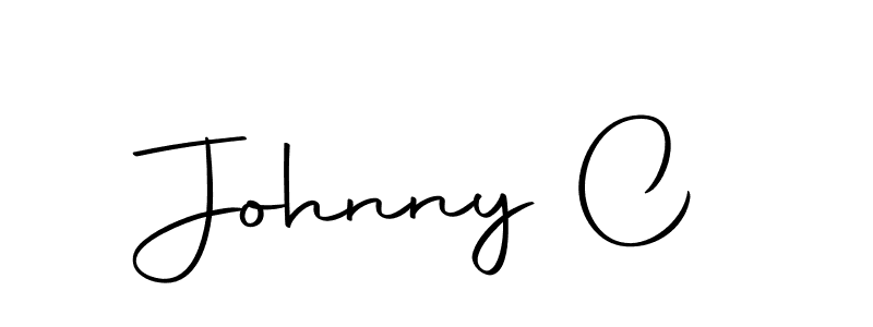 Design your own signature with our free online signature maker. With this signature software, you can create a handwritten (Autography-DOLnW) signature for name Johnny C. Johnny C signature style 10 images and pictures png