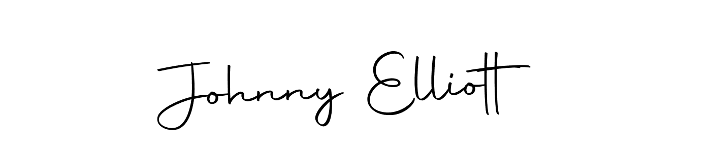 Create a beautiful signature design for name Johnny Elliott. With this signature (Autography-DOLnW) fonts, you can make a handwritten signature for free. Johnny Elliott signature style 10 images and pictures png