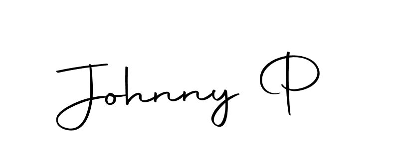 Use a signature maker to create a handwritten signature online. With this signature software, you can design (Autography-DOLnW) your own signature for name Johnny P. Johnny P signature style 10 images and pictures png