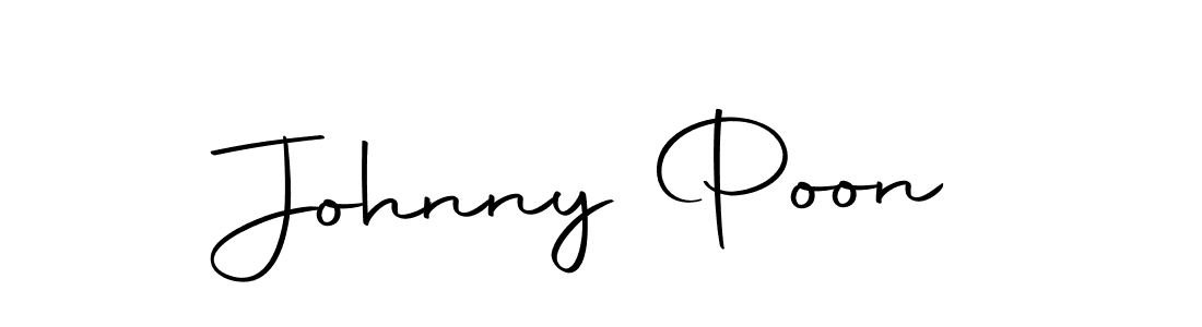 Make a beautiful signature design for name Johnny Poon. Use this online signature maker to create a handwritten signature for free. Johnny Poon signature style 10 images and pictures png