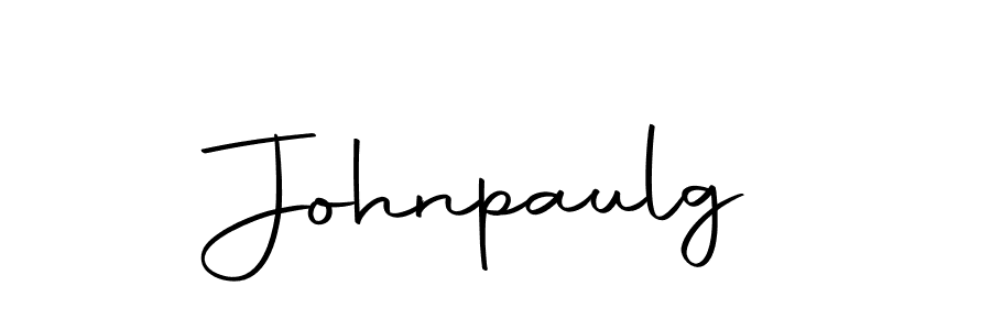 Use a signature maker to create a handwritten signature online. With this signature software, you can design (Autography-DOLnW) your own signature for name Johnpaulg. Johnpaulg signature style 10 images and pictures png