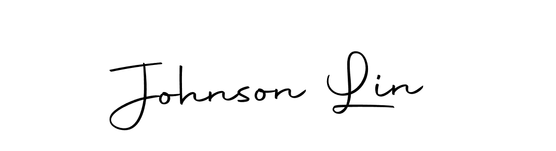 Make a beautiful signature design for name Johnson Lin. Use this online signature maker to create a handwritten signature for free. Johnson Lin signature style 10 images and pictures png