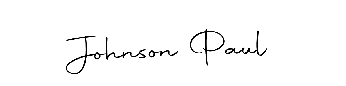 It looks lik you need a new signature style for name Johnson Paul. Design unique handwritten (Autography-DOLnW) signature with our free signature maker in just a few clicks. Johnson Paul signature style 10 images and pictures png