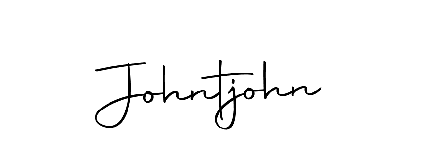 You should practise on your own different ways (Autography-DOLnW) to write your name (Johntjohn) in signature. don't let someone else do it for you. Johntjohn signature style 10 images and pictures png