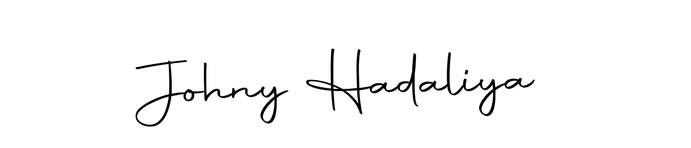 Make a beautiful signature design for name Johny Hadaliya. Use this online signature maker to create a handwritten signature for free. Johny Hadaliya signature style 10 images and pictures png