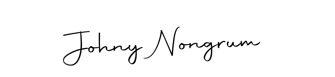 How to make Johny Nongrum name signature. Use Autography-DOLnW style for creating short signs online. This is the latest handwritten sign. Johny Nongrum signature style 10 images and pictures png