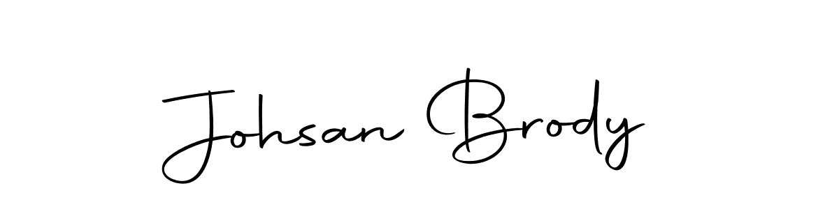 Make a beautiful signature design for name Johsan Brody. With this signature (Autography-DOLnW) style, you can create a handwritten signature for free. Johsan Brody signature style 10 images and pictures png