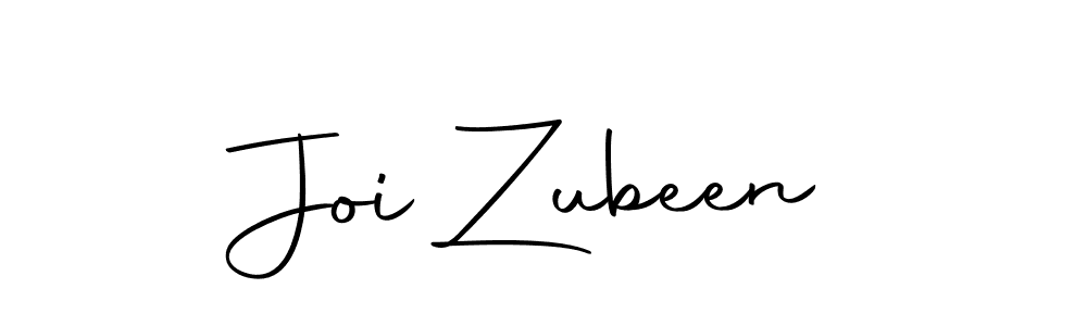Create a beautiful signature design for name Joi Zubeen. With this signature (Autography-DOLnW) fonts, you can make a handwritten signature for free. Joi Zubeen signature style 10 images and pictures png