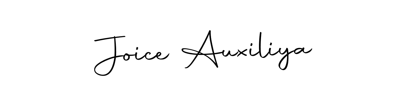 Create a beautiful signature design for name Joice Auxiliya. With this signature (Autography-DOLnW) fonts, you can make a handwritten signature for free. Joice Auxiliya signature style 10 images and pictures png