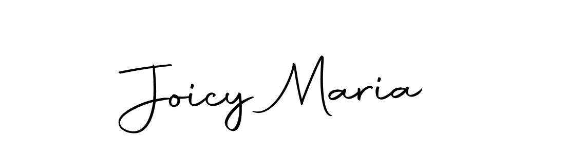 Use a signature maker to create a handwritten signature online. With this signature software, you can design (Autography-DOLnW) your own signature for name Joicy Maria. Joicy Maria signature style 10 images and pictures png
