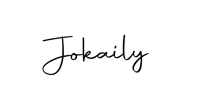 Make a beautiful signature design for name Jokaily. With this signature (Autography-DOLnW) style, you can create a handwritten signature for free. Jokaily signature style 10 images and pictures png