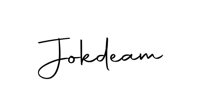 Here are the top 10 professional signature styles for the name Jokdeam. These are the best autograph styles you can use for your name. Jokdeam signature style 10 images and pictures png