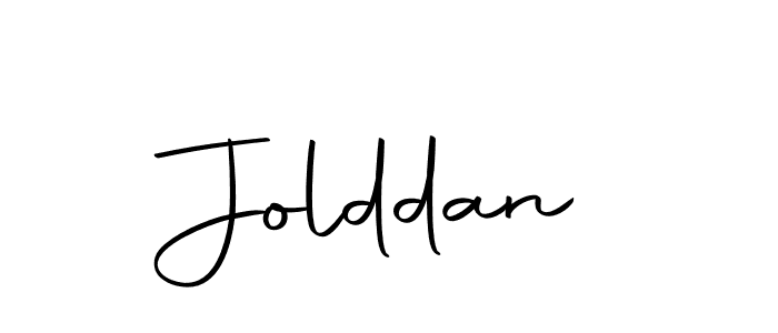 Create a beautiful signature design for name Jolddan. With this signature (Autography-DOLnW) fonts, you can make a handwritten signature for free. Jolddan signature style 10 images and pictures png