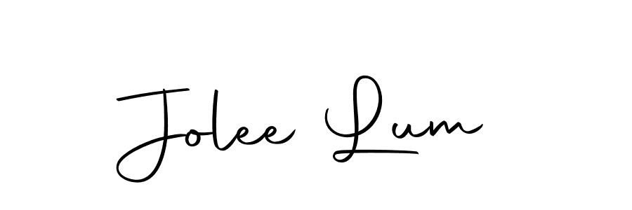 Make a beautiful signature design for name Jolee Lum. Use this online signature maker to create a handwritten signature for free. Jolee Lum signature style 10 images and pictures png