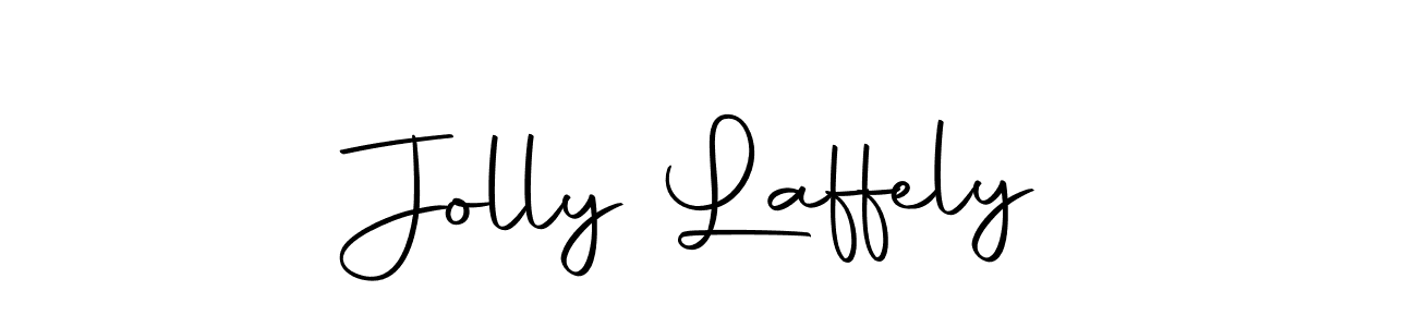 Jolly Laffely stylish signature style. Best Handwritten Sign (Autography-DOLnW) for my name. Handwritten Signature Collection Ideas for my name Jolly Laffely. Jolly Laffely signature style 10 images and pictures png