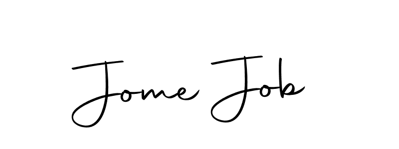 Similarly Autography-DOLnW is the best handwritten signature design. Signature creator online .You can use it as an online autograph creator for name Jome Job. Jome Job signature style 10 images and pictures png