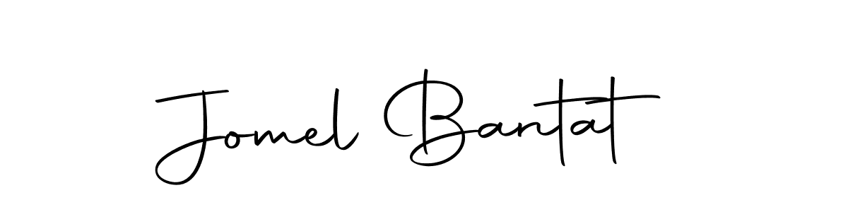 How to make Jomel Bantat signature? Autography-DOLnW is a professional autograph style. Create handwritten signature for Jomel Bantat name. Jomel Bantat signature style 10 images and pictures png