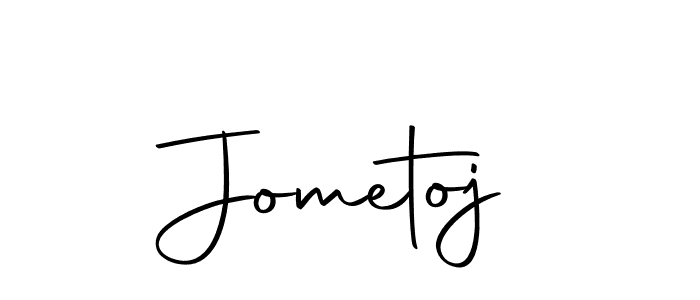 Design your own signature with our free online signature maker. With this signature software, you can create a handwritten (Autography-DOLnW) signature for name Jometoj. Jometoj signature style 10 images and pictures png