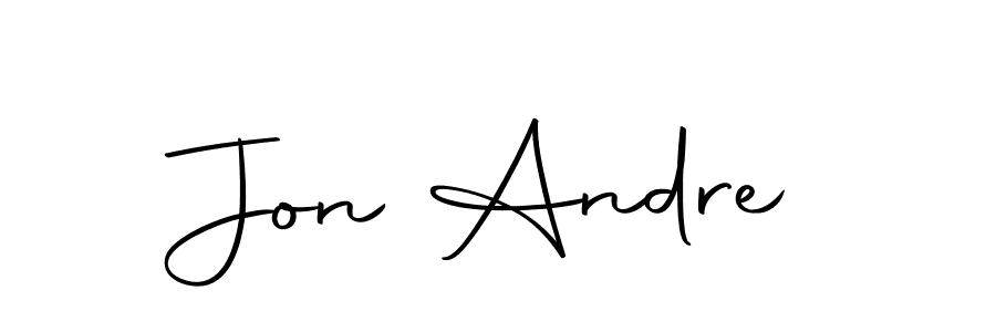 The best way (Autography-DOLnW) to make a short signature is to pick only two or three words in your name. The name Jon Andre include a total of six letters. For converting this name. Jon Andre signature style 10 images and pictures png