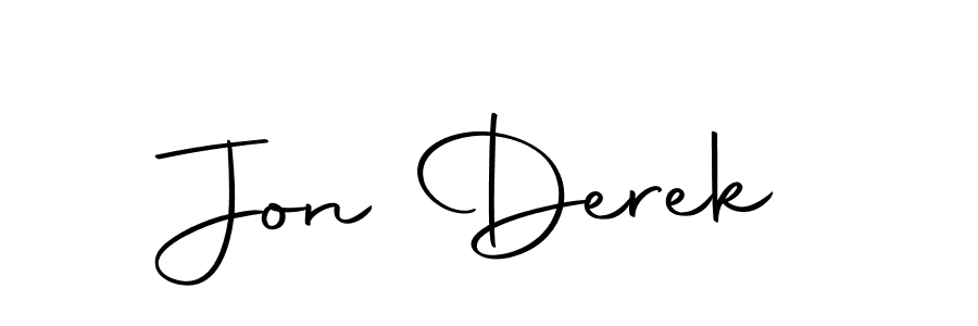 Design your own signature with our free online signature maker. With this signature software, you can create a handwritten (Autography-DOLnW) signature for name Jon Derek. Jon Derek signature style 10 images and pictures png