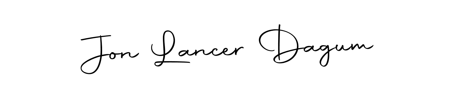 Also we have Jon Lancer Dagum name is the best signature style. Create professional handwritten signature collection using Autography-DOLnW autograph style. Jon Lancer Dagum signature style 10 images and pictures png