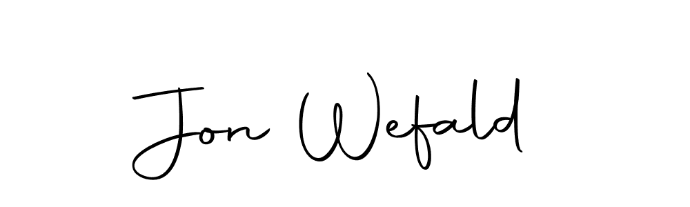 Design your own signature with our free online signature maker. With this signature software, you can create a handwritten (Autography-DOLnW) signature for name Jon Wefald. Jon Wefald signature style 10 images and pictures png