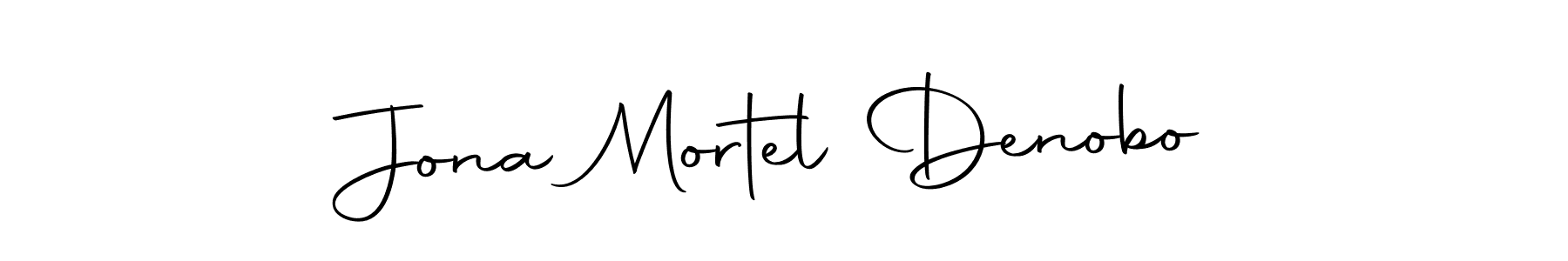 Once you've used our free online signature maker to create your best signature Autography-DOLnW style, it's time to enjoy all of the benefits that Jona Mortel Denobo name signing documents. Jona Mortel Denobo signature style 10 images and pictures png