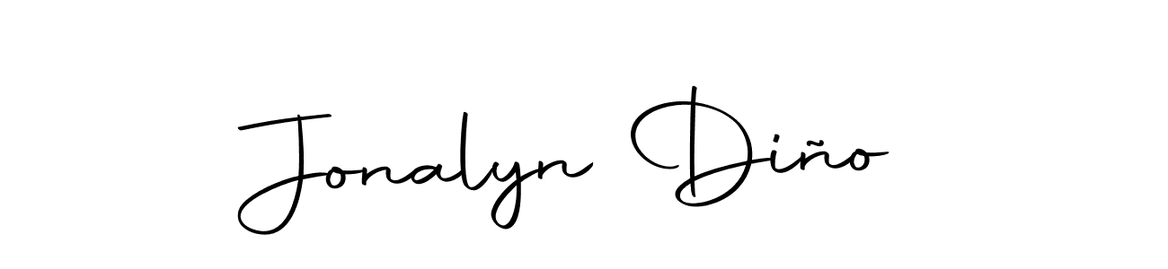 How to make Jonalyn Diño name signature. Use Autography-DOLnW style for creating short signs online. This is the latest handwritten sign. Jonalyn Diño signature style 10 images and pictures png