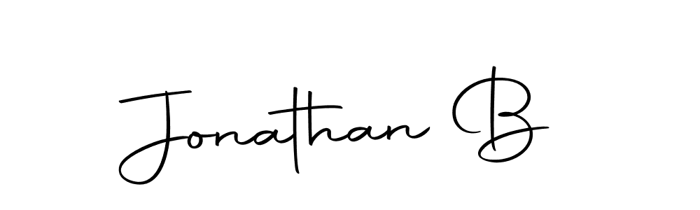 It looks lik you need a new signature style for name Jonathan B. Design unique handwritten (Autography-DOLnW) signature with our free signature maker in just a few clicks. Jonathan B signature style 10 images and pictures png