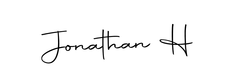 Make a beautiful signature design for name Jonathan H. Use this online signature maker to create a handwritten signature for free. Jonathan H signature style 10 images and pictures png