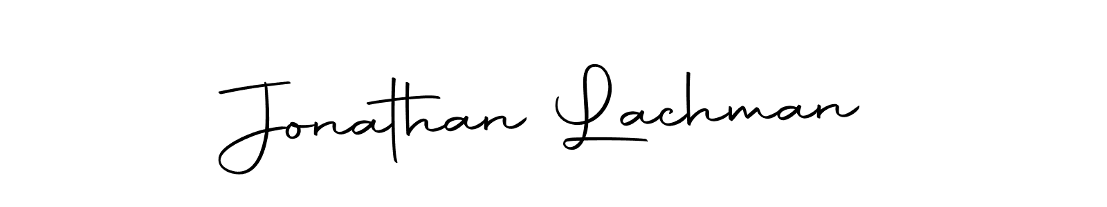 Jonathan Lachman stylish signature style. Best Handwritten Sign (Autography-DOLnW) for my name. Handwritten Signature Collection Ideas for my name Jonathan Lachman. Jonathan Lachman signature style 10 images and pictures png