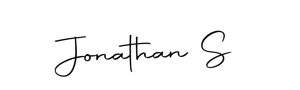 How to make Jonathan S name signature. Use Autography-DOLnW style for creating short signs online. This is the latest handwritten sign. Jonathan S signature style 10 images and pictures png