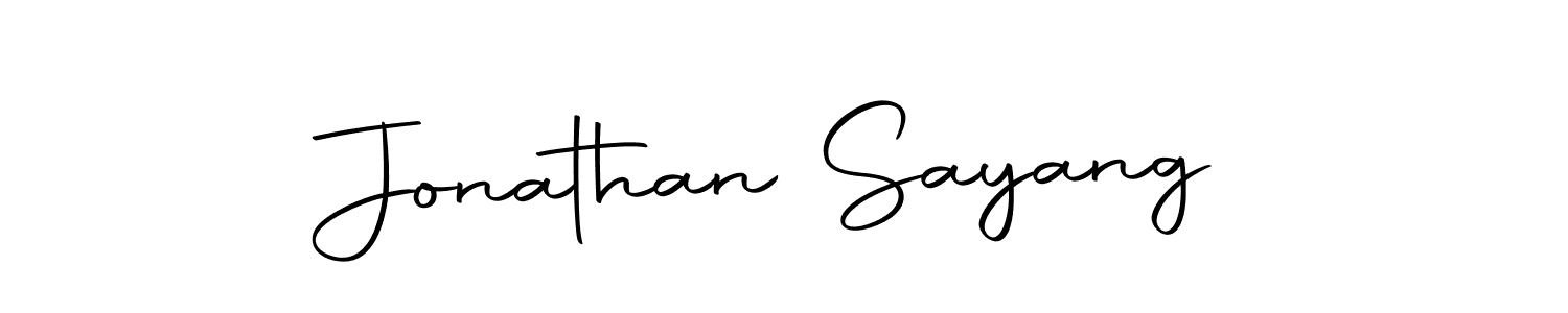 Autography-DOLnW is a professional signature style that is perfect for those who want to add a touch of class to their signature. It is also a great choice for those who want to make their signature more unique. Get Jonathan Sayang name to fancy signature for free. Jonathan Sayang signature style 10 images and pictures png