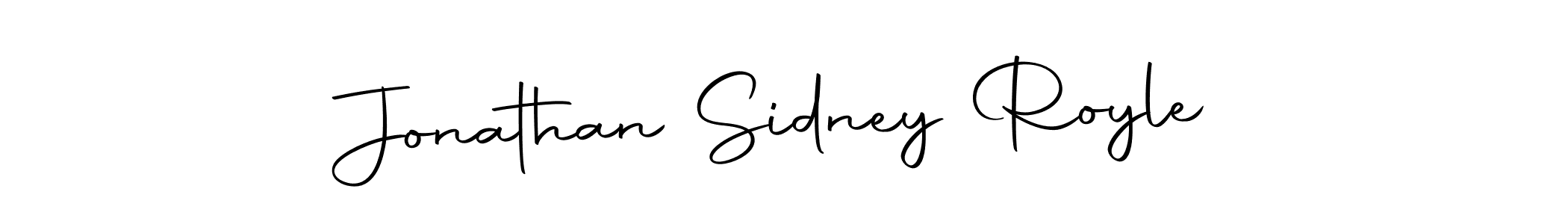 Make a short Jonathan Sidney Royle signature style. Manage your documents anywhere anytime using Autography-DOLnW. Create and add eSignatures, submit forms, share and send files easily. Jonathan Sidney Royle signature style 10 images and pictures png