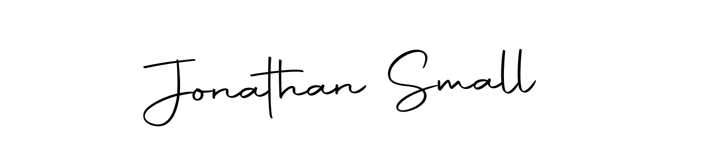 Create a beautiful signature design for name Jonathan Small. With this signature (Autography-DOLnW) fonts, you can make a handwritten signature for free. Jonathan Small signature style 10 images and pictures png
